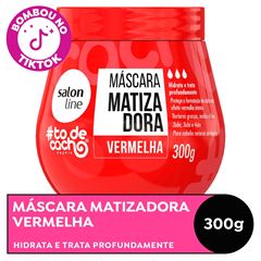 MASCARA MATIZADORA TODECACHO VERMELHA 300G