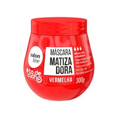 Máscara Salon Line #TodeCacho Matizador Vermelho Maionese
