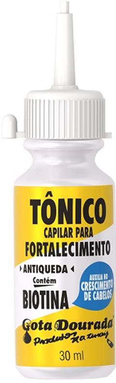 Tônico Gota Dourada com Biotina Display com 12 Unidades