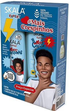 Shampoo + Condicionador Infantil Skala Kids #MaisCrespinhos