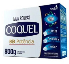 Lava Roupas Em Pó Coquel Bebê Potência 800g