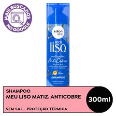 Shampoo Salon Line Meu Liso Matizador Anticobre