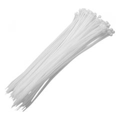 Abraçadeira Foxlux Nylon 200 x 3,5mm Branca com 100 Unidades