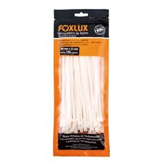 Abraçadeira Foxlux Nylon 200 x 3,5mm Preta com 100 Unidades