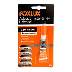Adesivo Instantâneo Foxlux 2G com 12 Unidades