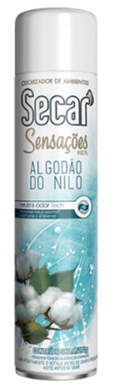 Odorizador De Ambiente Secar Kids Algodão Do Nilo