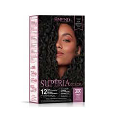 Tintura Amend Supéria Kit 300 Castanho Escuro