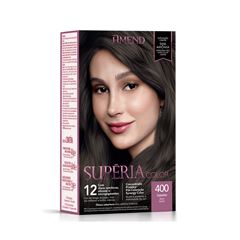 Tintura Amend Supéria Kit 400 Castanho