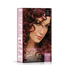 Tintura Amend Supéria Kit 5546 Vermelho Amora