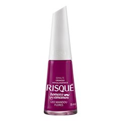 Esmalte Risqué Cremoso Léo Mandou Flores 8ml