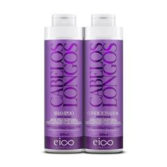 Shampoo + Condicionador Eico Cabelos Longos Kit 750ml