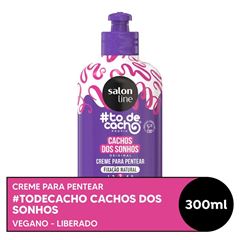 Creme Para Pentear Salon Line #Todecacho Cachos dos Sonhos