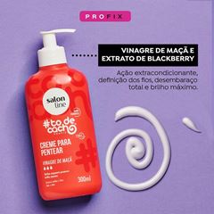 Creme Para Pentear Salon Line #Todecacho Vinagre de Maçã