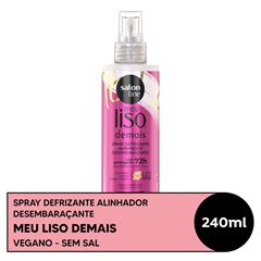 MEU LISO DEMAIS DEFRIZANTE SPRAY PROTETOR TERMICO 240ML