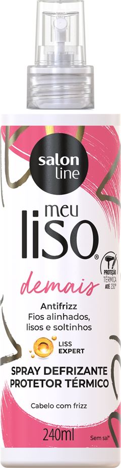 Spray Defrizante Salon Line Meu Liso Demais