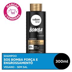 SHAMPOO SOS BOMBA FORCA E ENGROSSAMENTO 300ML