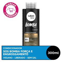 CONDICIONADOR SOS BOMBA FORCA E ENGROSSAMENTO 300ML