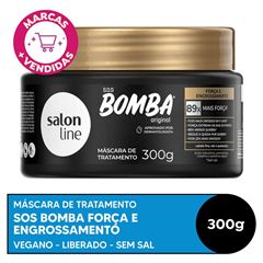 MASCARA SOS BOMBA FORCA E ENGROSSAMENTO 300G