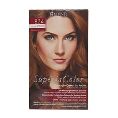 Tintura Amend Supéria Kit 834 Louro Claro Dourado