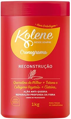 Creme Tratamento Kolene Cronograma Reconstrução 1kg