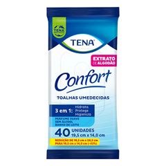 Toalha Umedecida Tena Confort Importada
