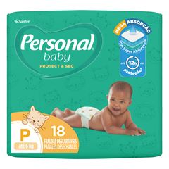 FRALDA DESCARTAVEL PERSONAL SOFT E PROTECAO JUMBO P