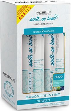 Kit Sabonete Líquido Íntimo Probelle Neutro