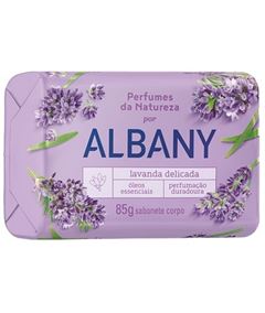 Sabonete Albany Perfumado Natureza Lavanda Delicada 85g