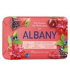 Sabonete Albany Perfumado Natureza Frutas Vermelhas 85g