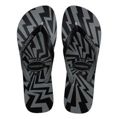 Sandália Havaianas Top Crash Mix Preto/Cinza 37/38