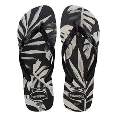 Sandália Havaianas Aloha Preto/Preto/Preto 35/36