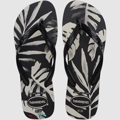 Sandália Havaianas Aloha Preto/Preto/Preto 43/44