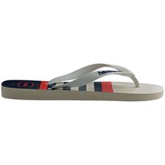 Sandália Havaianas Top Náutico Branco/Branco/Marinho 37/38