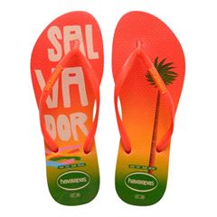 Sandália Havaianas Slim Postcard Blood Orange 35/36
