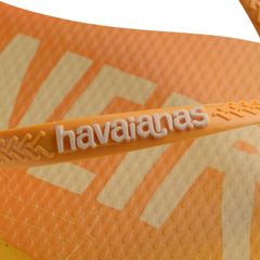 Sandália Havaianas Slim Postcard Amarelo Pop 33/34