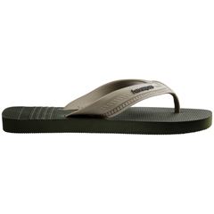 Sandália Havaianas Hybrid Beach Verde Oliva/Cimento Queimado 37/38