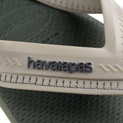Sandália Havaianas Hybrid Beach Verde Oliva/Cimento Queimado 37/38