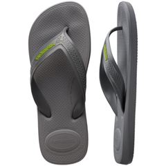 Sandália Havaianas Top Max Conforto Cinza Aço 39/40
