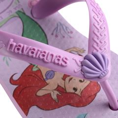 Sandália Havaianas Baby Disney Clássica Lavanda Fresca 19