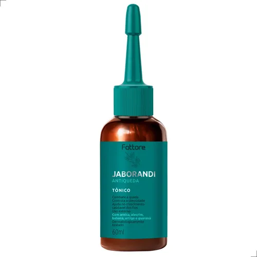 Tônico Capilar Fattore Jaborandi Antiqueda 60ml