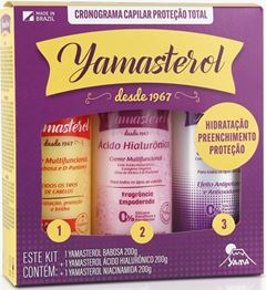 Kit Multifuncional Yamasterol Babosa + Hialurônico + Niacinamida