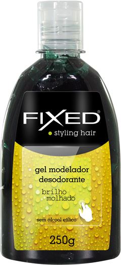 Gel Modelador Desodorante Fixed Preto 250g