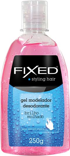Gel Modelador Desodorante Fixed Rosa 250g