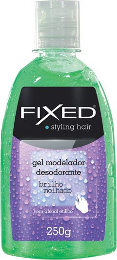 Gel Modelador Desodorante Fixed Verde 250g