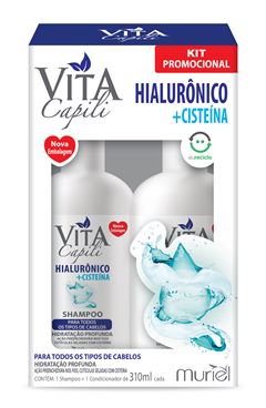 Shampoo E Condicionador Vita Capili Hialuronico 310ml