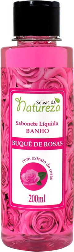Sabonete Liquido Seivas Da Natura Bouquet De Rosas 200ml