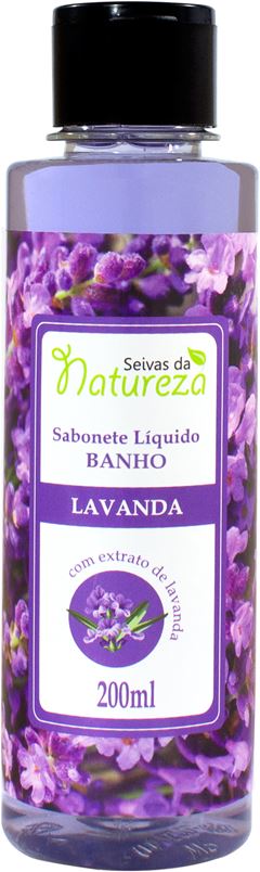 Sabonete Liquido Seivas Da Natura Lavanda 200ml