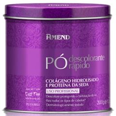 Descolorante em Pó Amend Colágeno e Proteína de Seda 300g
