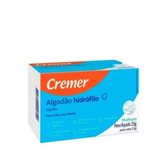 Algodão Topz Hidrofílico Rolo 25g