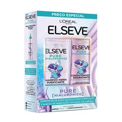 Promoção Elseve Hialurônico Pure Shampoo 375ml + Condicionador 170ml